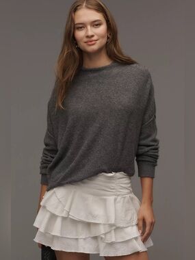 Anthropologie Pilcro Alani Cashmere Drop Sleeve Sweater